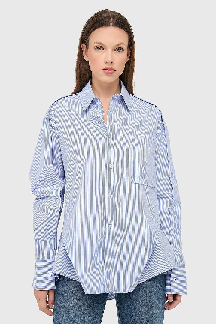 Janice Bloes Phil Blue Stripes