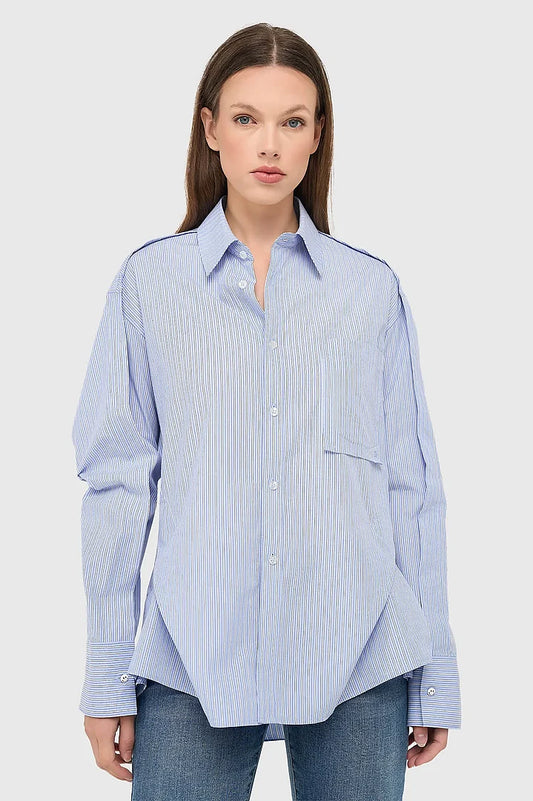Janice Bloes Phil Blue Stripes