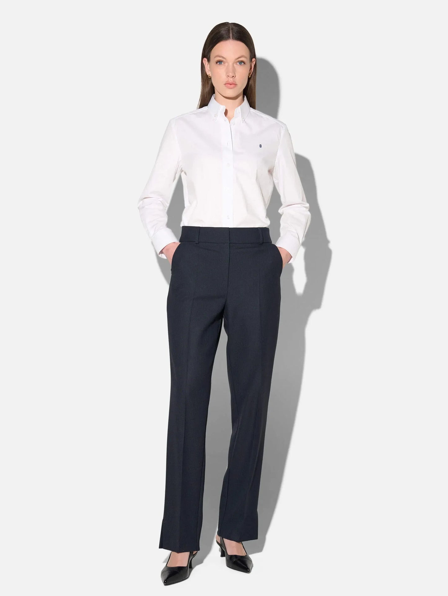Janice Broek Marc Check Blue