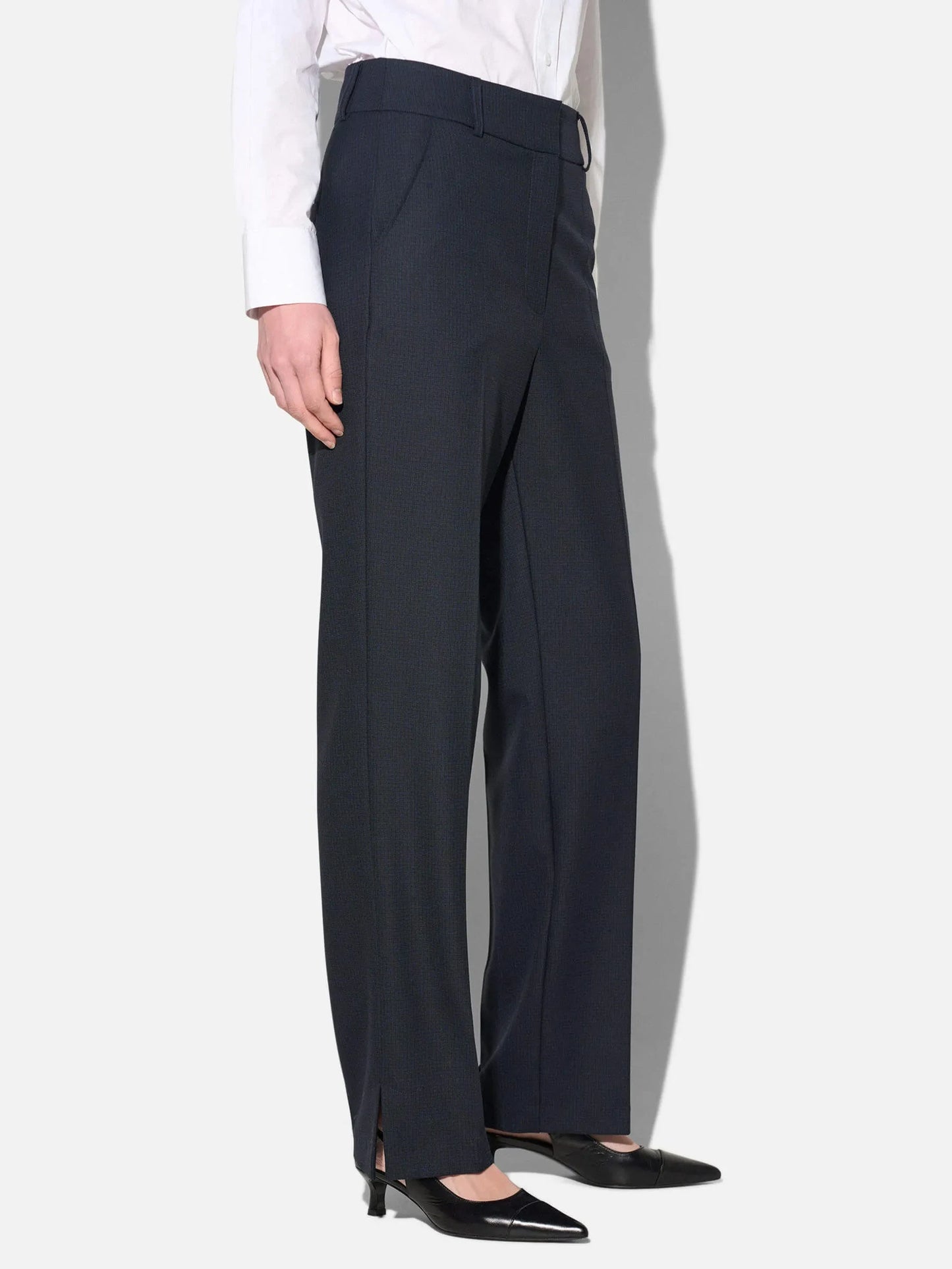 Janice Broek Marc Check Blue