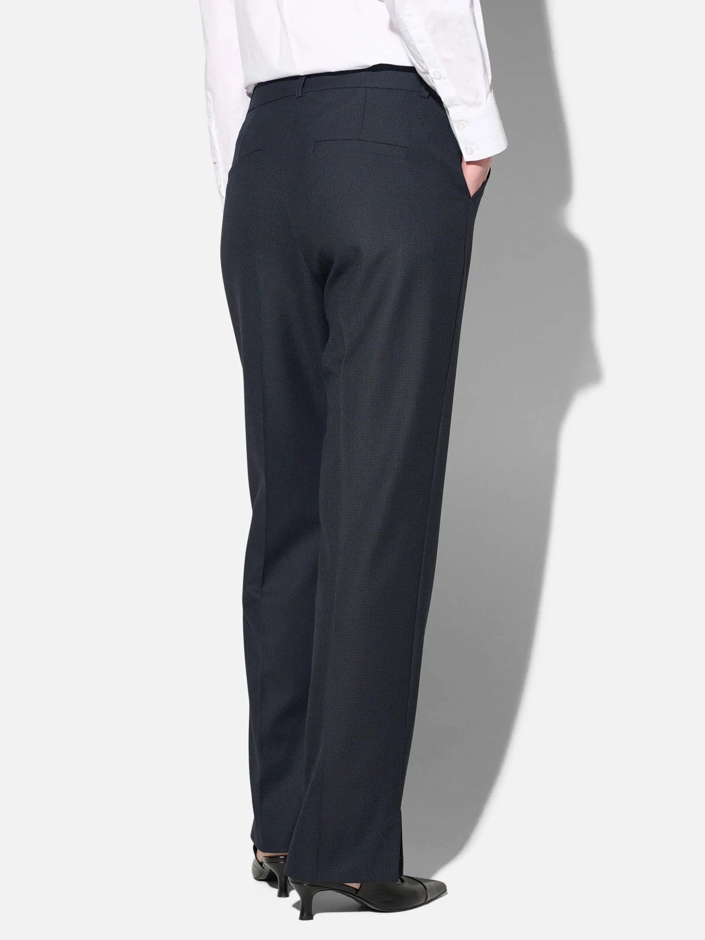 Janice Broek Marc Check Blue