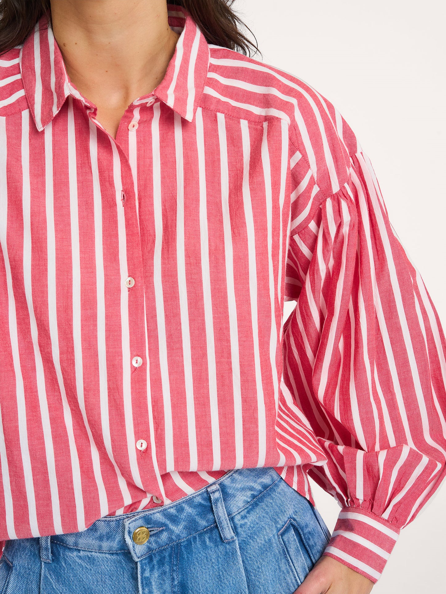 By-Bar Bloes Sarah Short Red Stripe