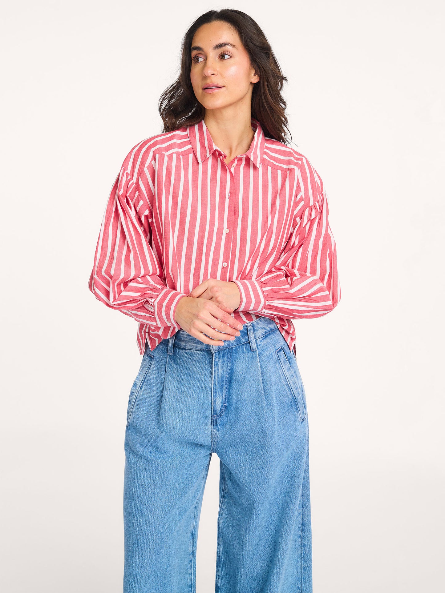 By-Bar Bloes Sarah Short Red Stripe