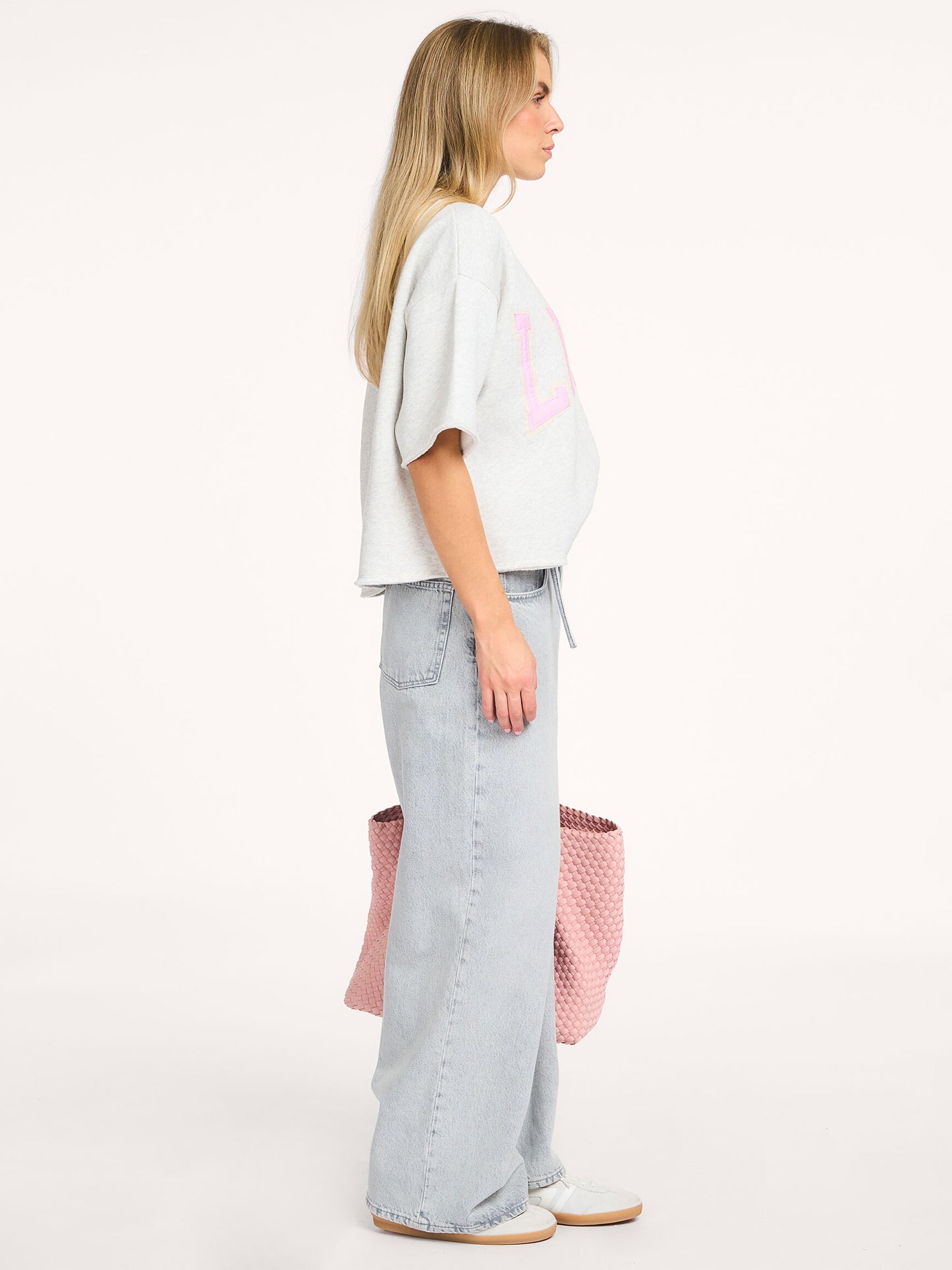 By-Bar Sweater Willow Lucky Light Grey Mêlee