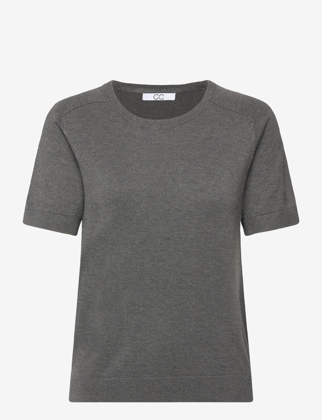 Coster Copenhagen Pull Korte Mouwen Ella Dark Grey