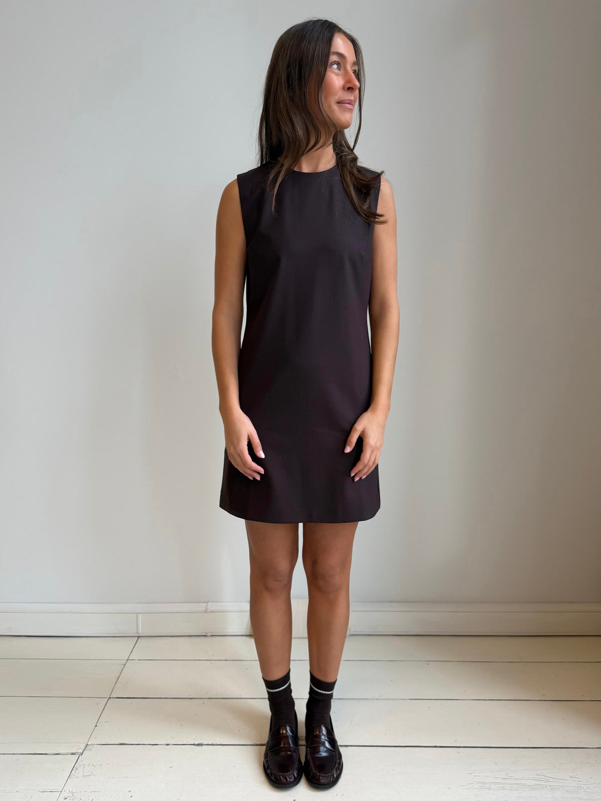 Liv The Label Jurk Nausicaa Dark Brown