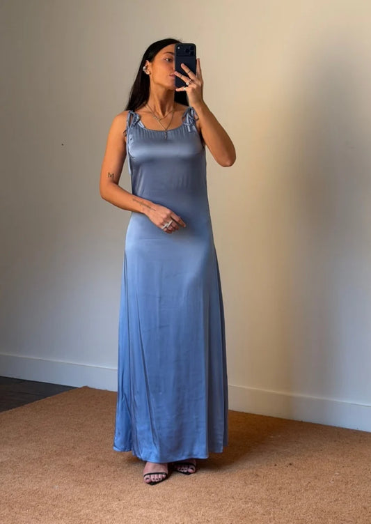 Samsoe Samsoe Jurk Sasinga Bel Air Blue