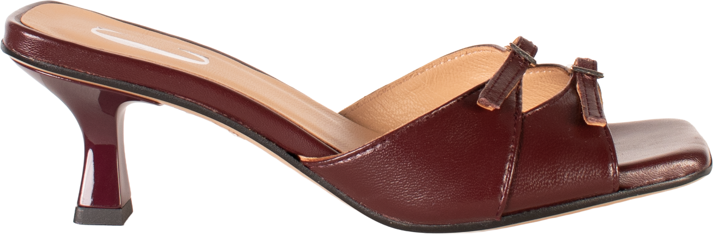 Cara Rosa Schoenen Sandaal Giulia Napp Bordeau