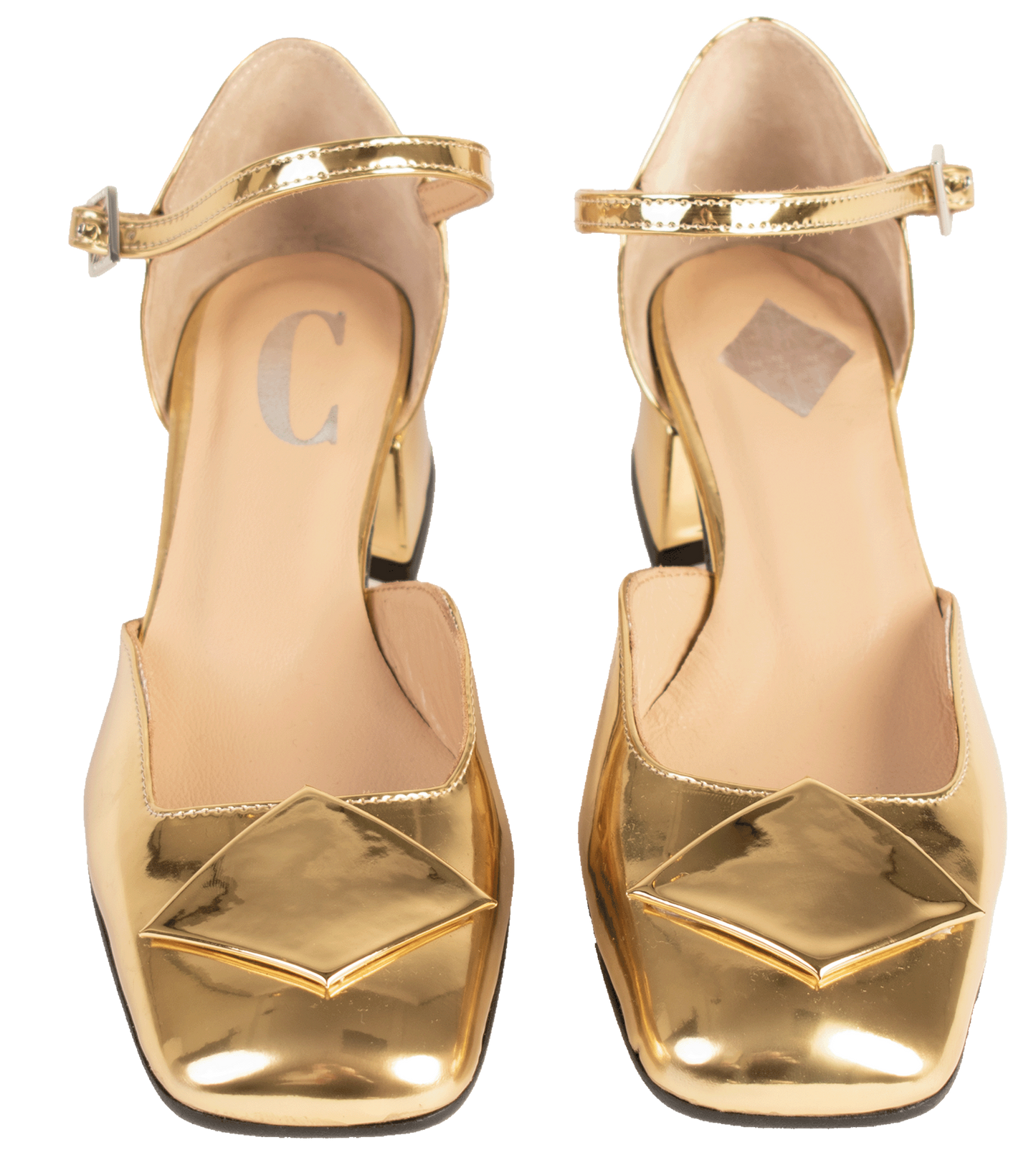 Cara Rosa Schoenen Sandaal Mila Specchio Oro
