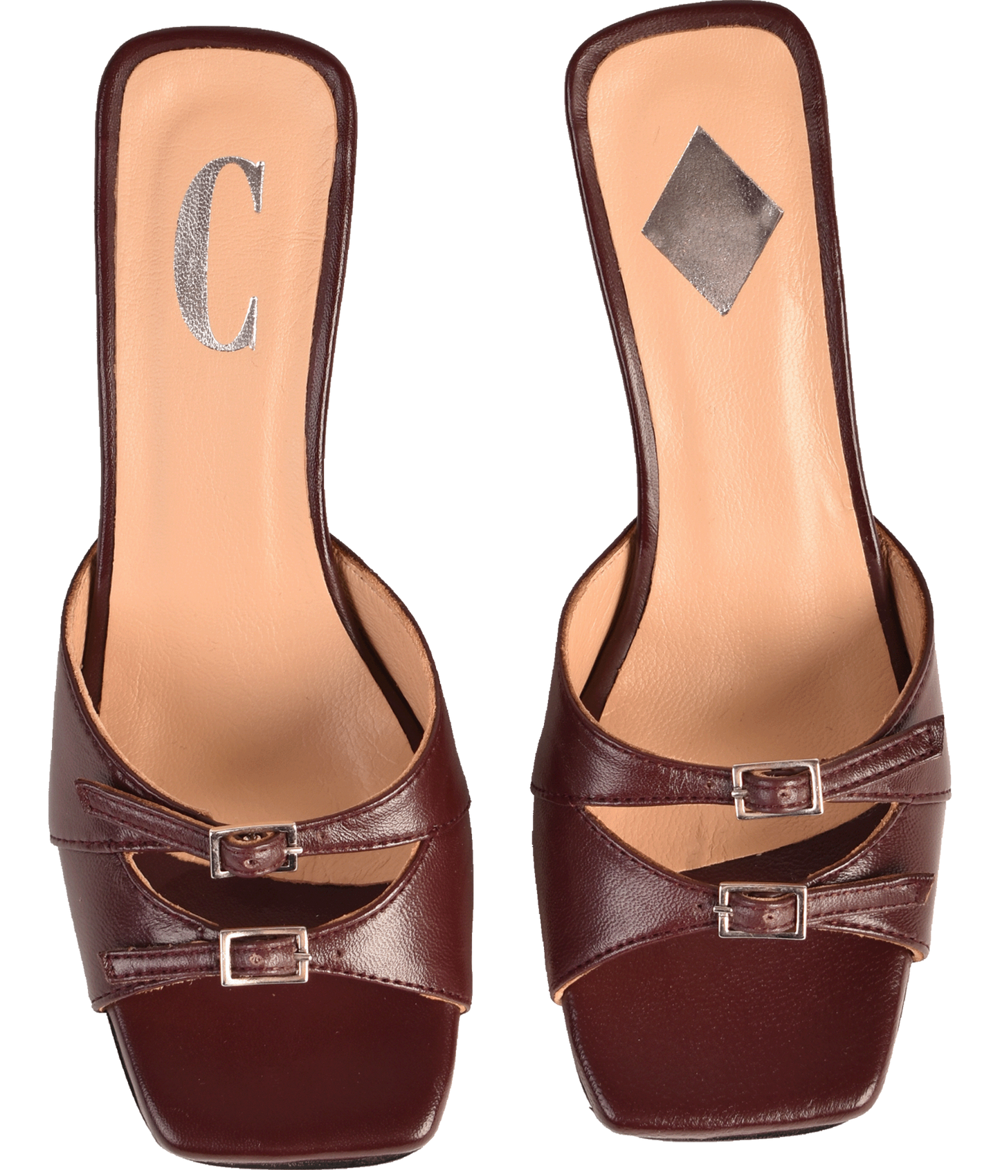 Cara Rosa Schoenen Sandaal Giulia Napp Bordeau