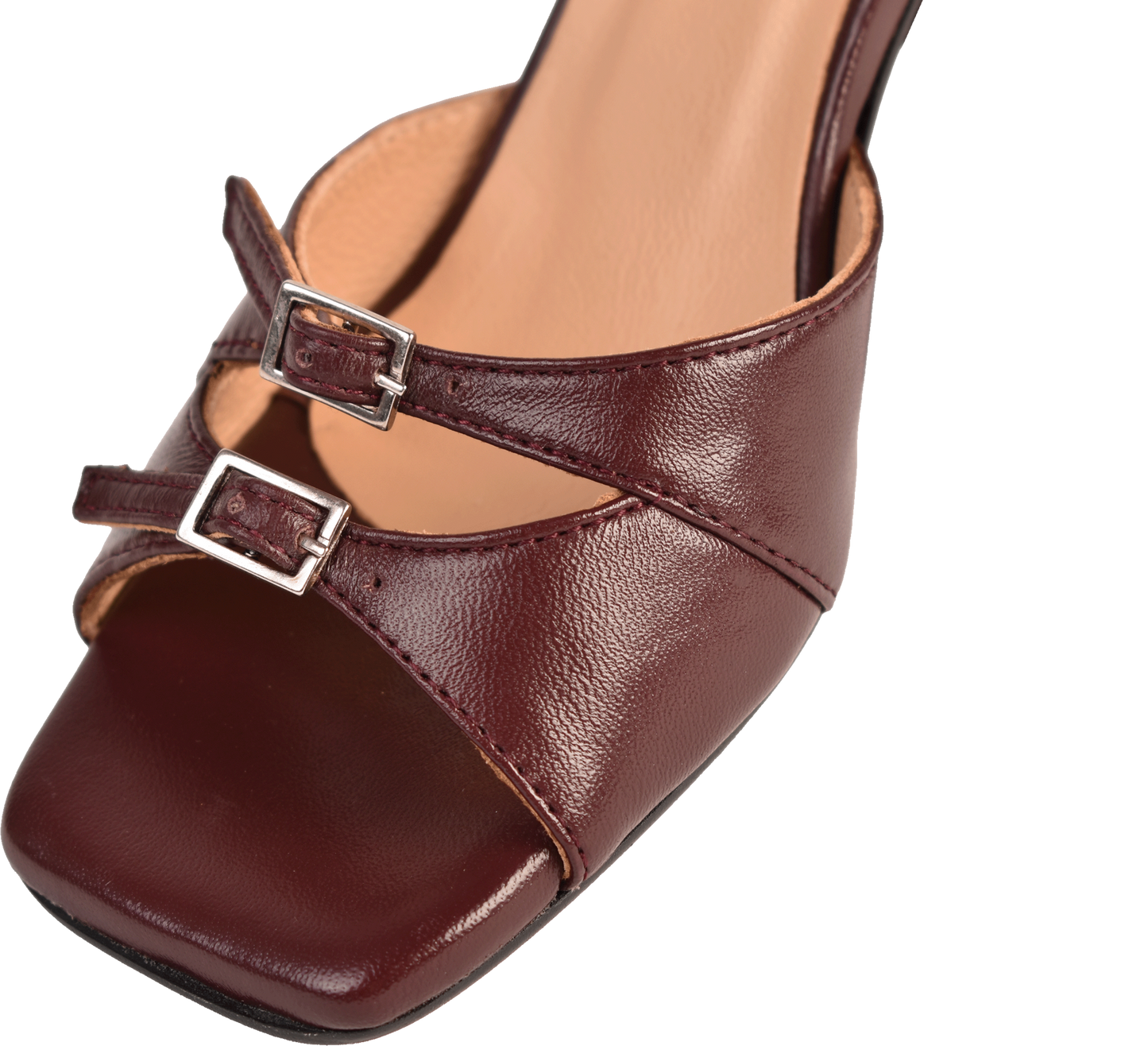 Cara Rosa Schoenen Sandaal Giulia Napp Bordeau