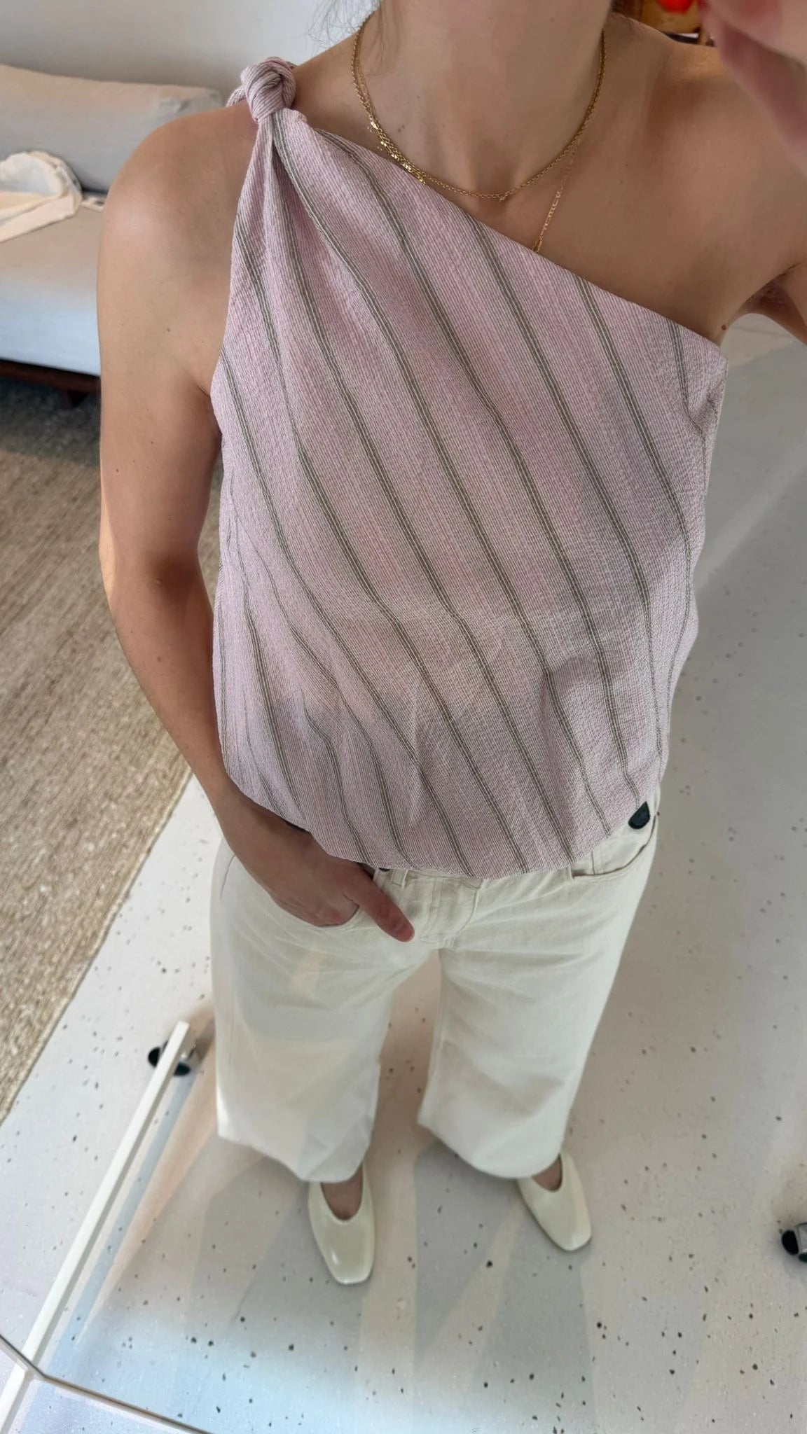 Bad Habits Top Fiona Pink