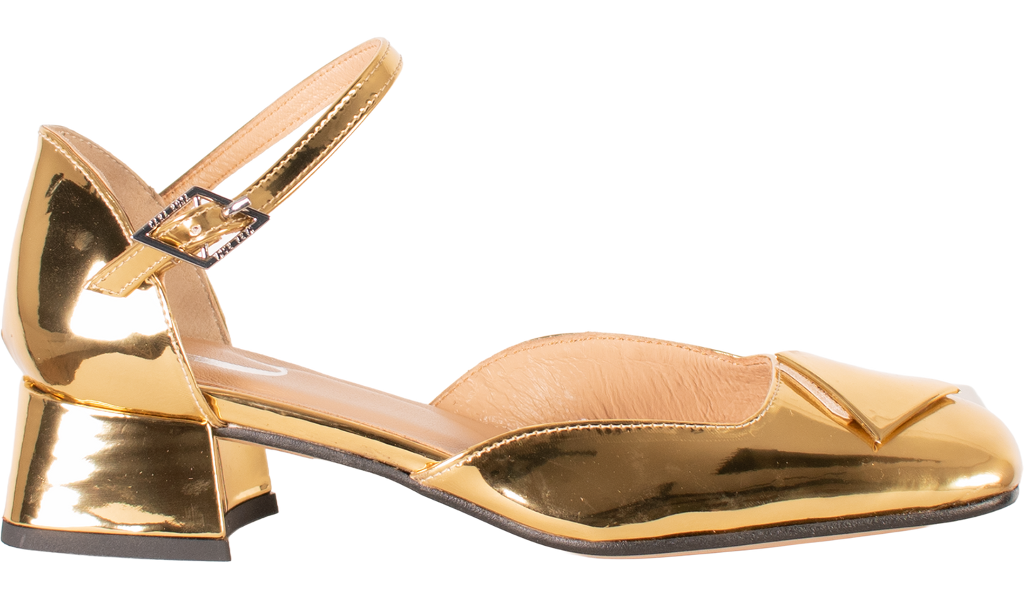 Cara Rosa Schoenen Sandaal Mila Specchio Oro