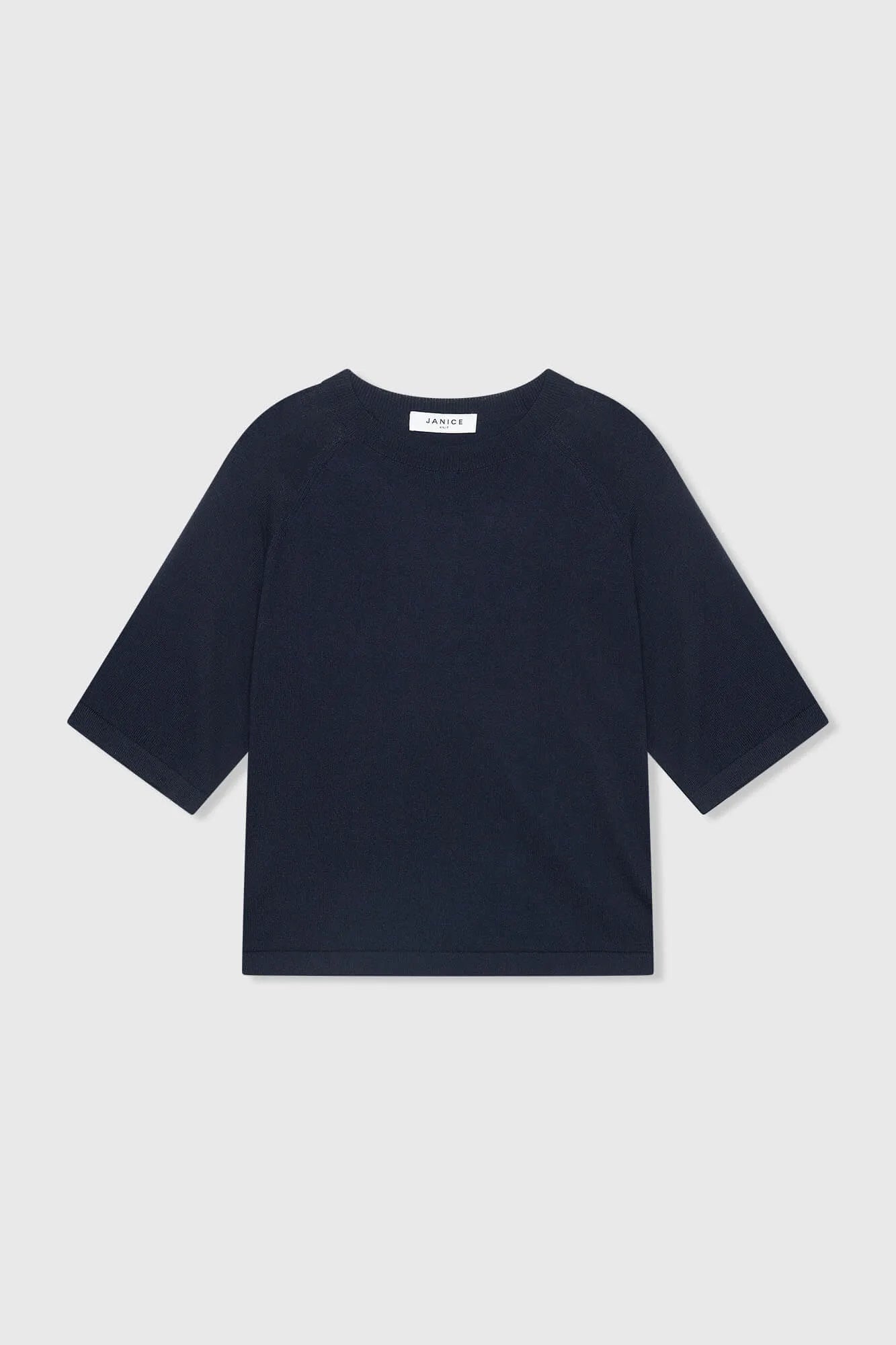 Janice Pull Korte Mouwen Moss Navy Blue