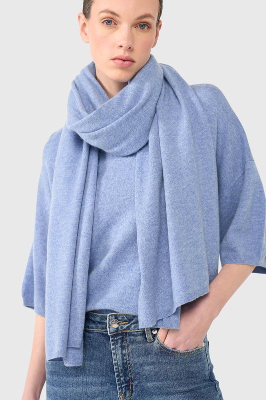 Janice Sjaal Santos Denim Blue