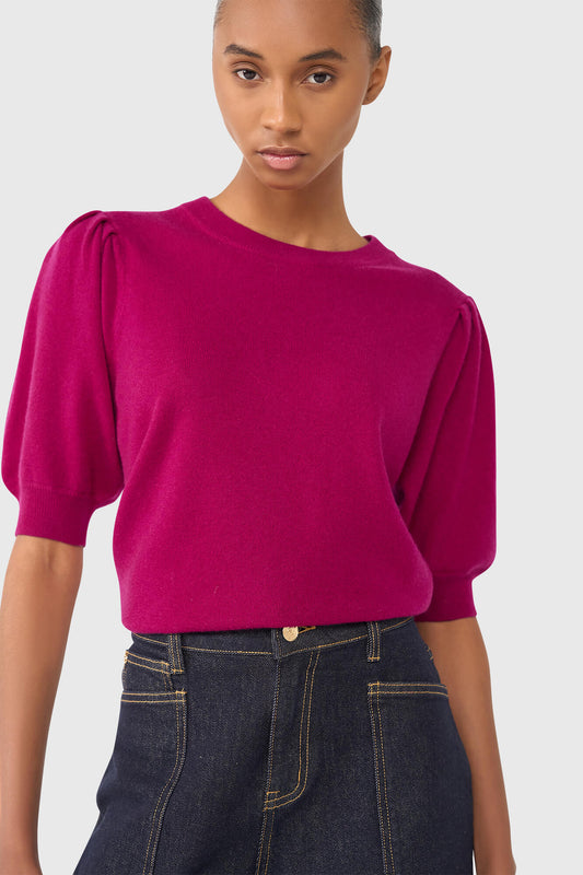 Janice Pull Peyton Burgundy