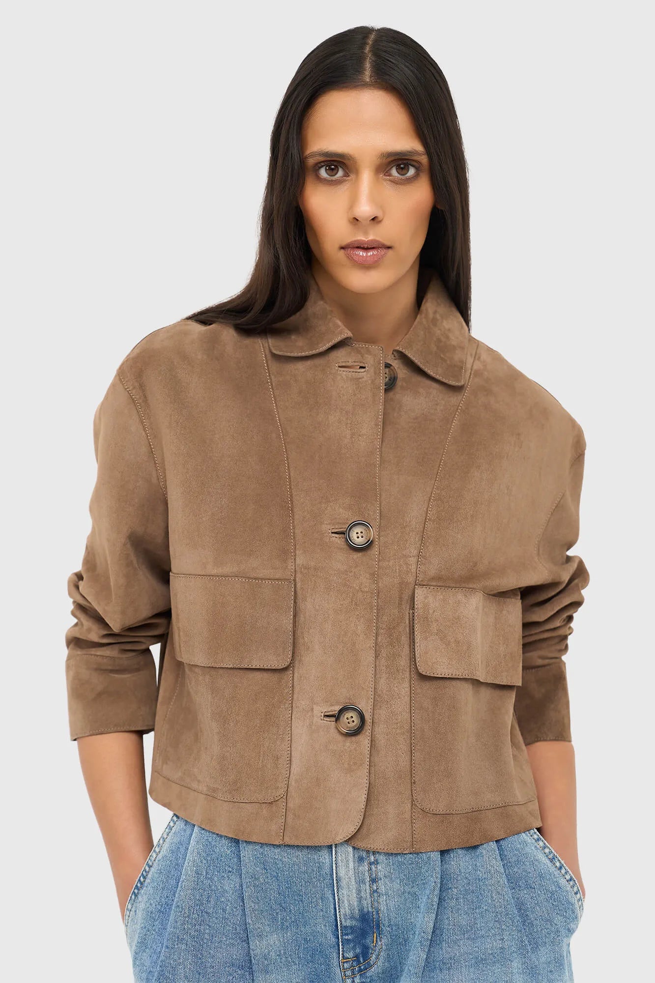 Janice Jas William Brown Suede