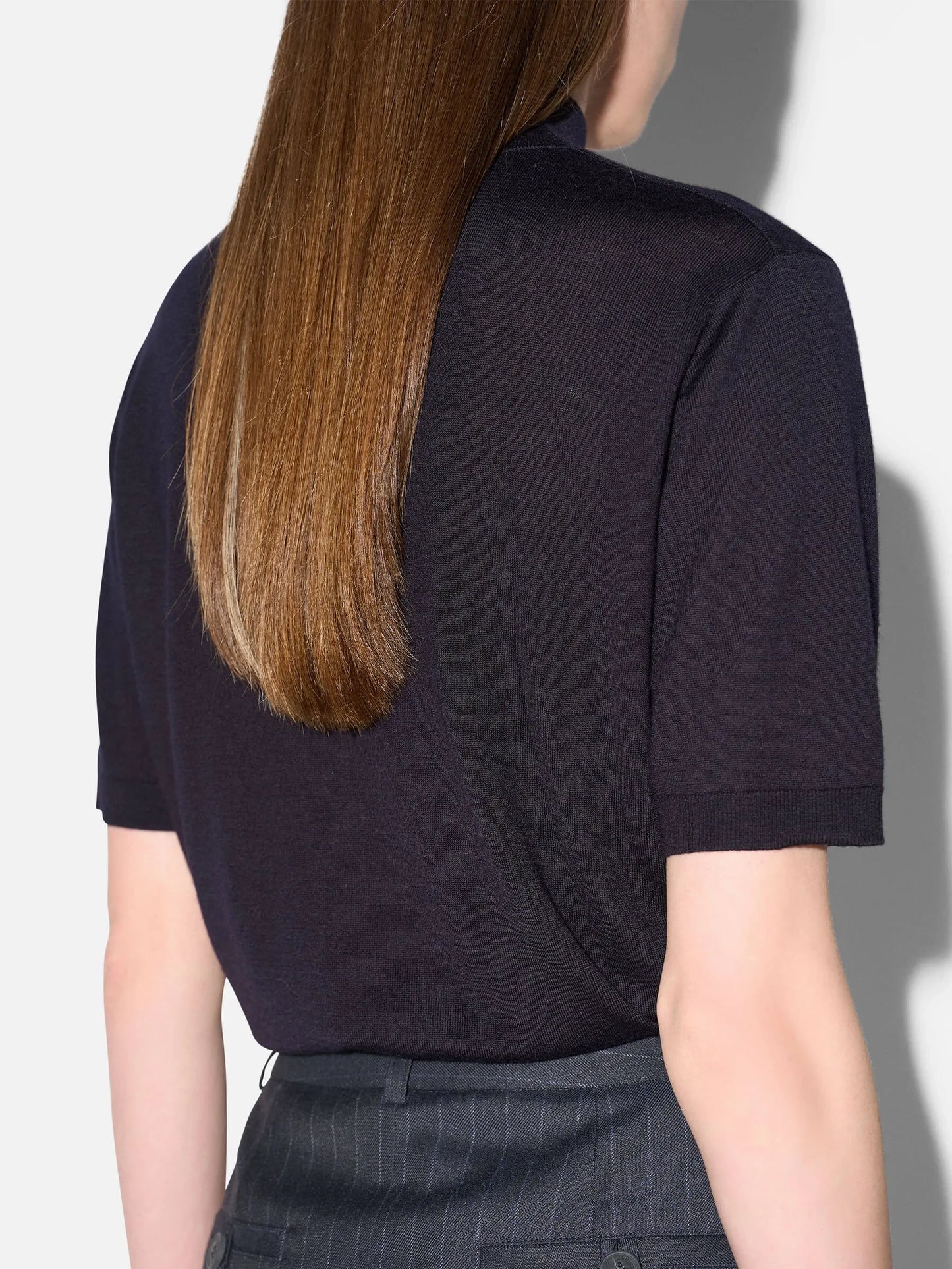 Janice Pull Korte Mouwen Knight Blue