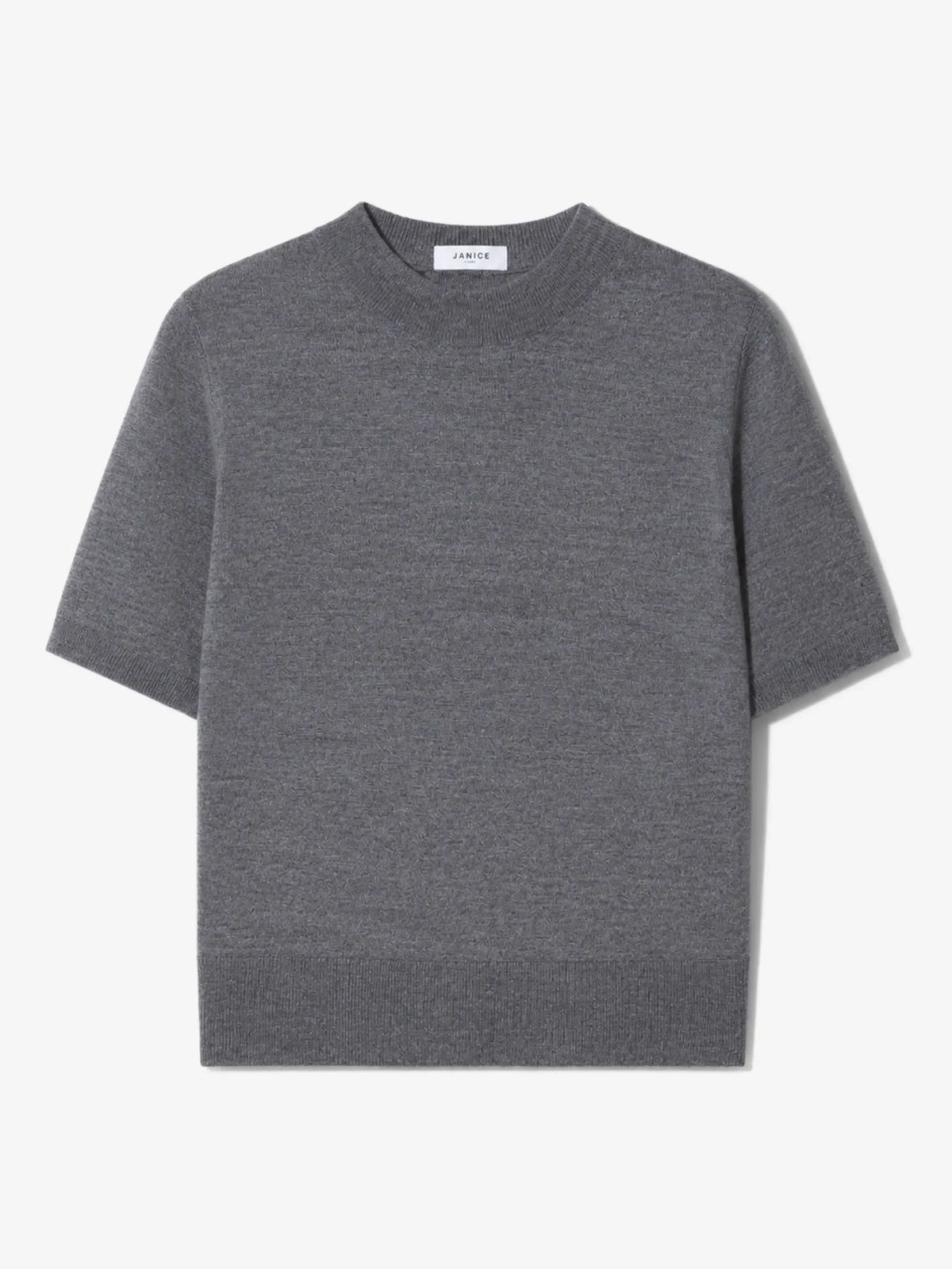 Janice Pull Korte Mouwen Knight Grey