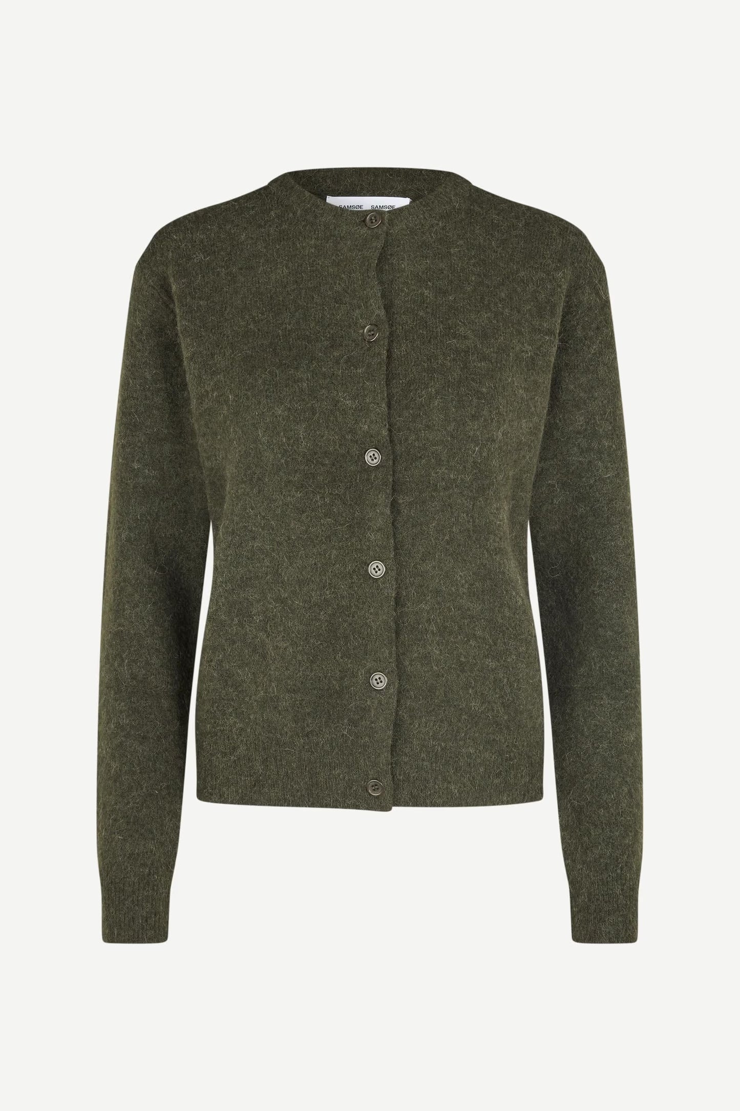 Samsoe Samsoe Cardigan Nor Short Deep Forest