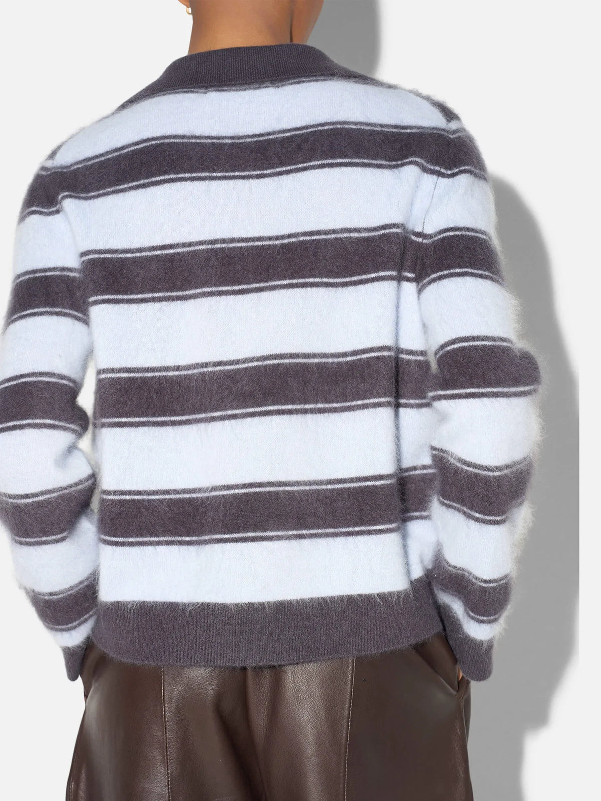 Janice Polo Pull Resort Blue Stripes