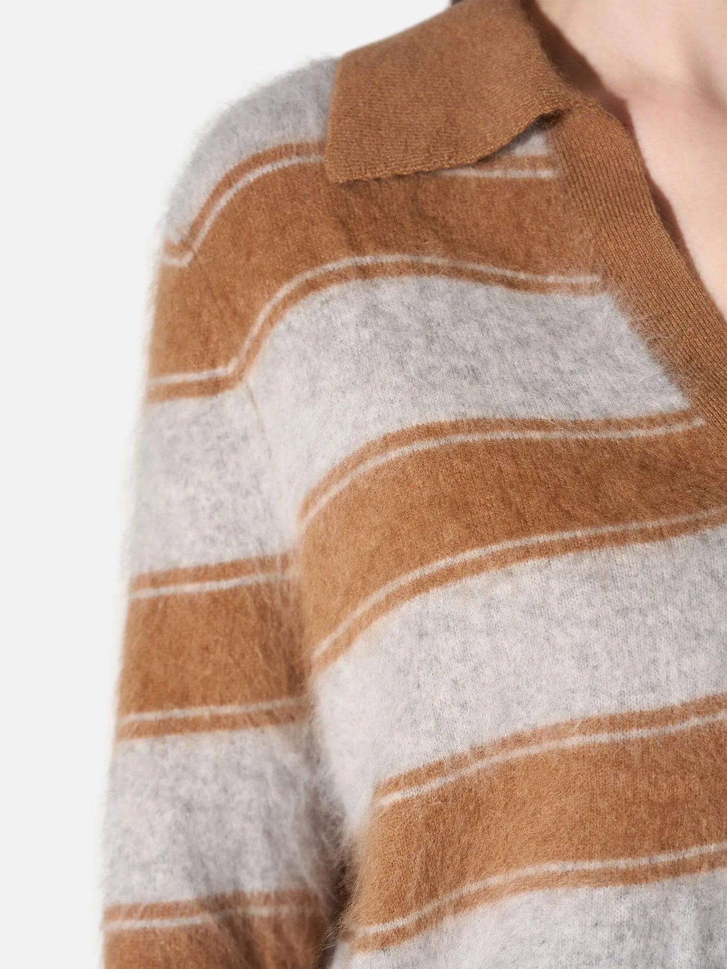 Janice Polo Pull Resort Camel