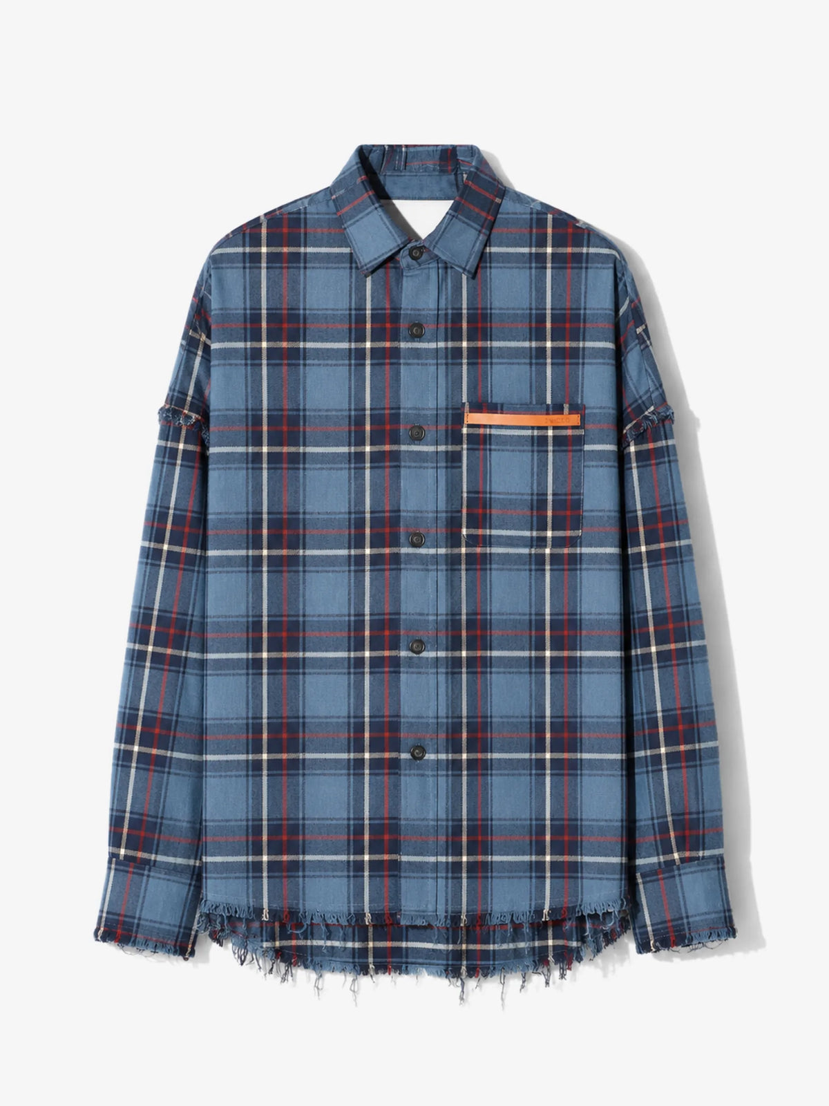 Janice Bloes Darter Check Blue