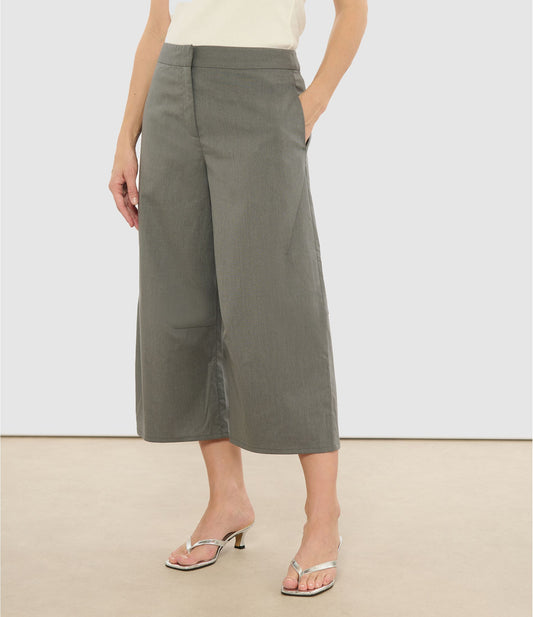 OUTLET Samsoe Samsoe Bermuda Saroko Gun Metal Melange