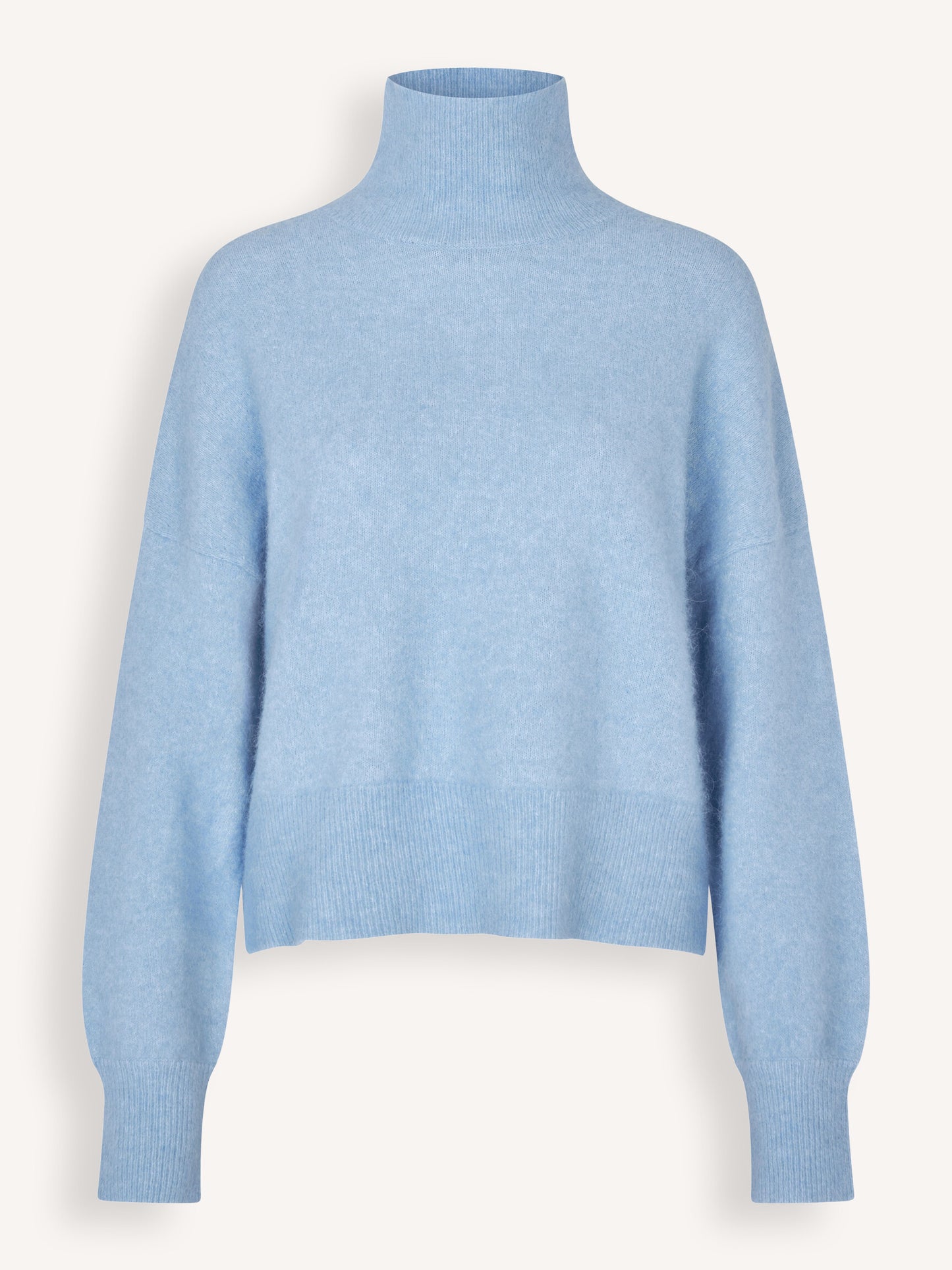 Samsoe Samsoe Rolkraag Pull Nola Della Robbia Blue