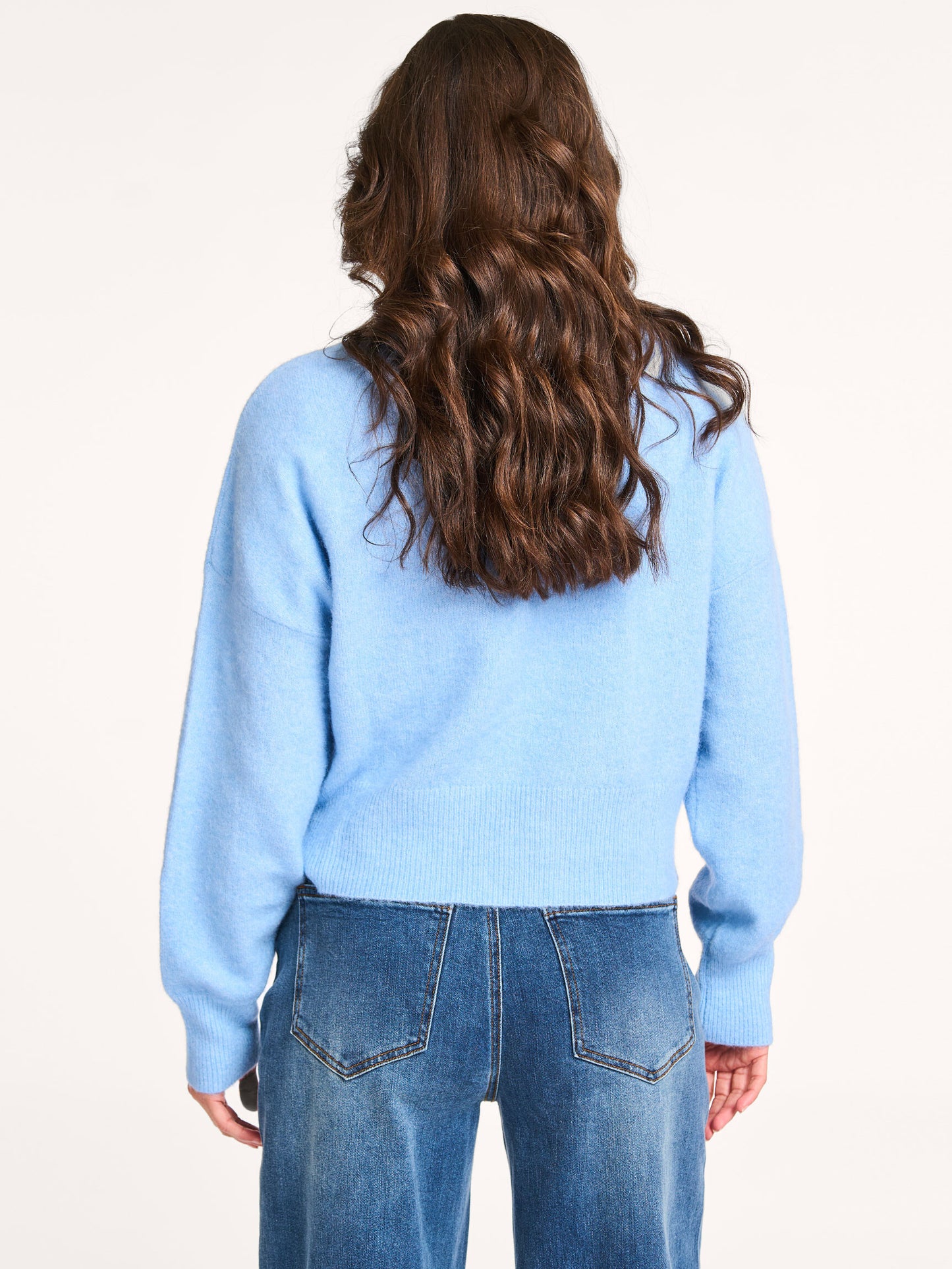 Samsoe Samsoe Rolkraag Pull Nola Della Robbia Blue