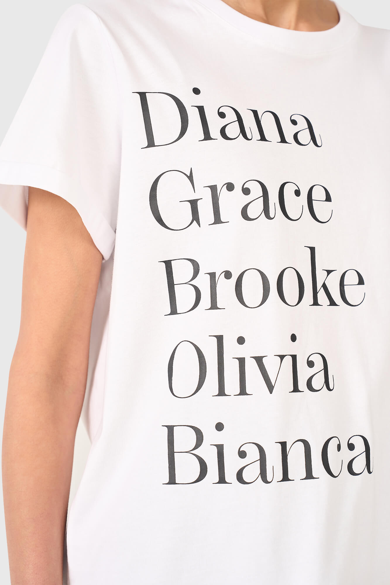 Janice T-Shirt Rock Studio 54 Wit