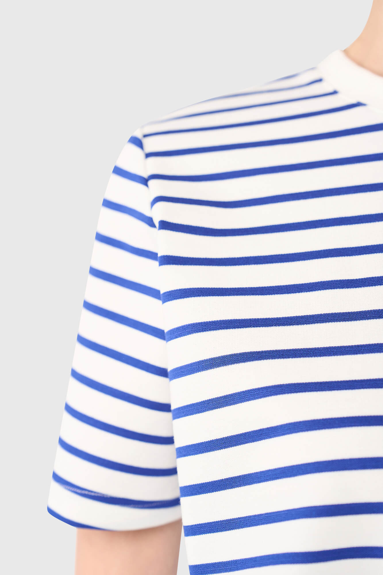 Janice T-shirt Rock Light Blue Stripe