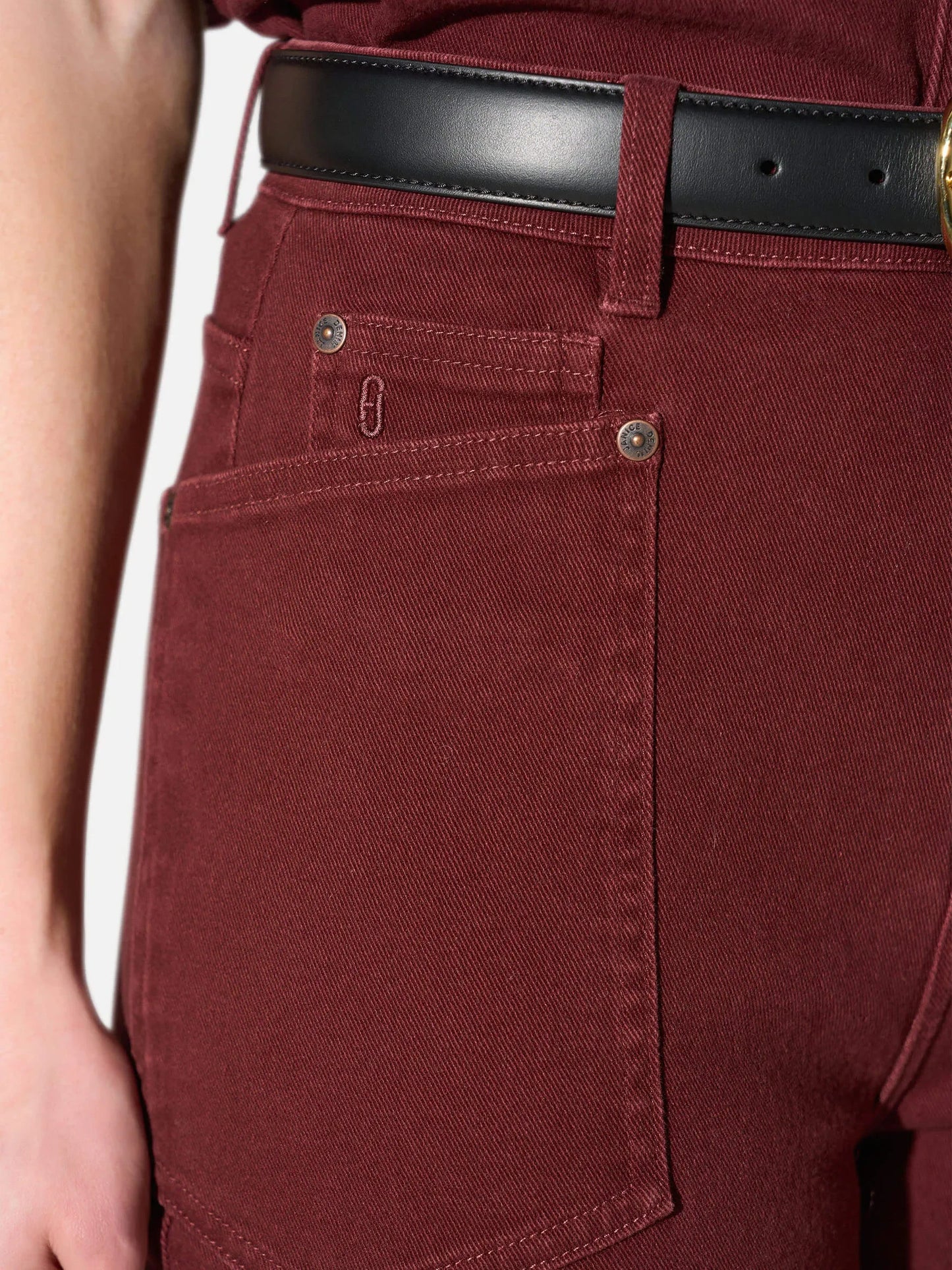 Janice Broek Morrison Burgundy