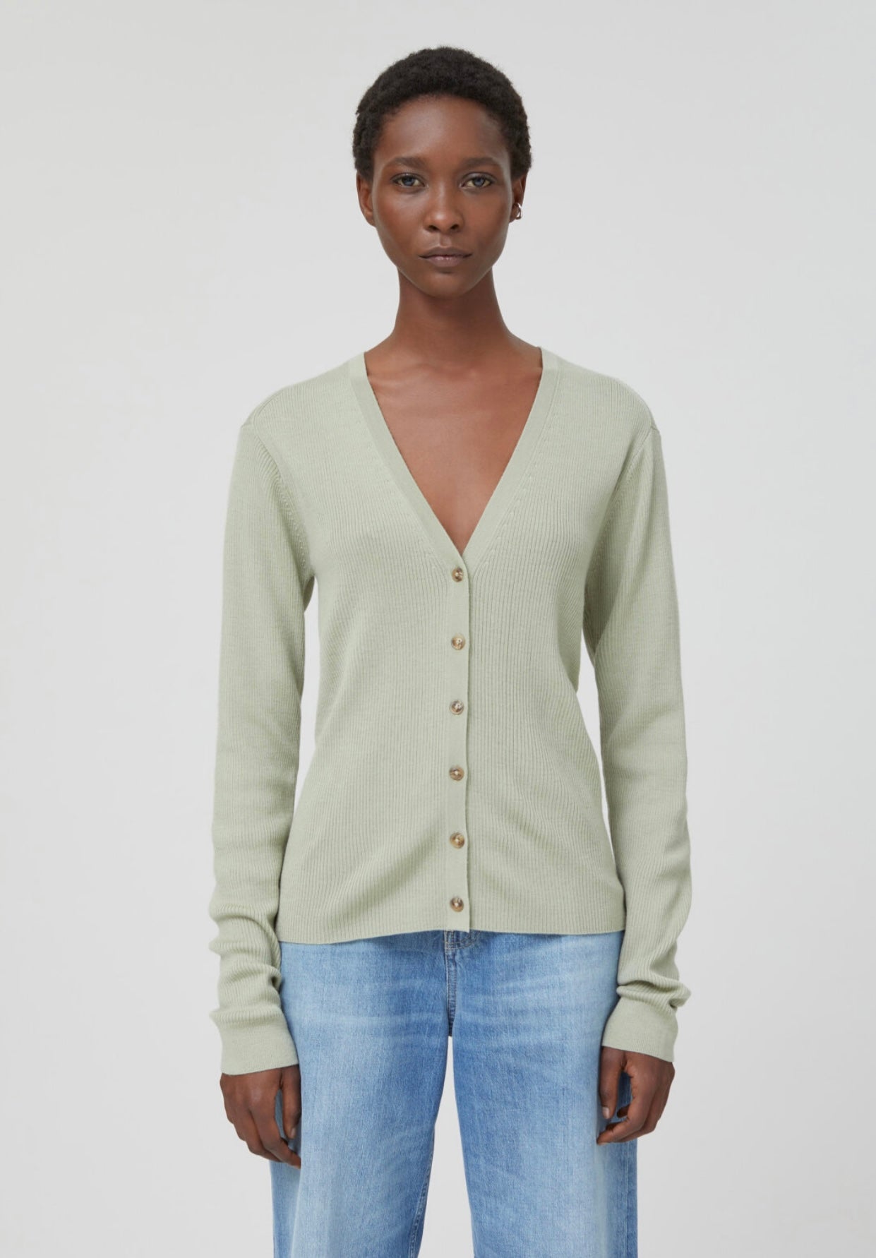 OUTLET Closed Cardigan New Jade